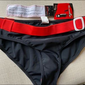 EMILY THE STRANGE SWIMSUIT BOTTOMS NWT